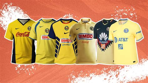 Club América: Historial de todos los jerseys de las Águilas del año.